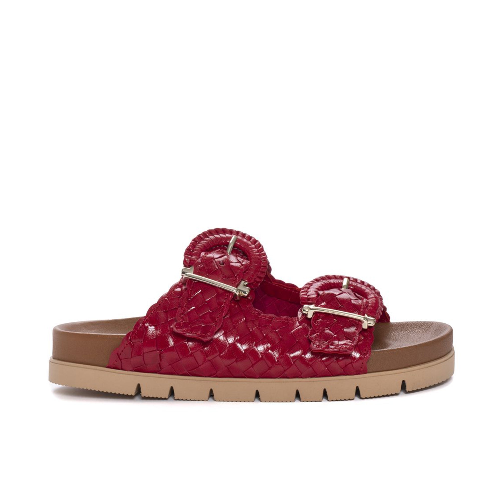 SANDALIA PLANA CAIMAN RUBI