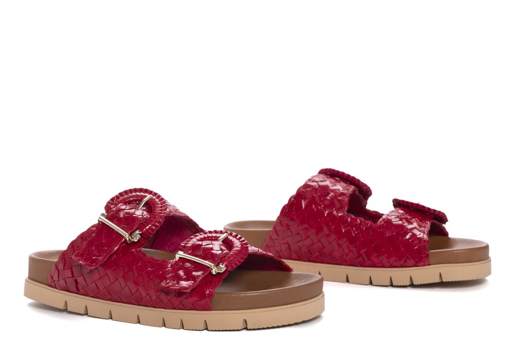 SANDALIA PLANA CAIMAN RUBI