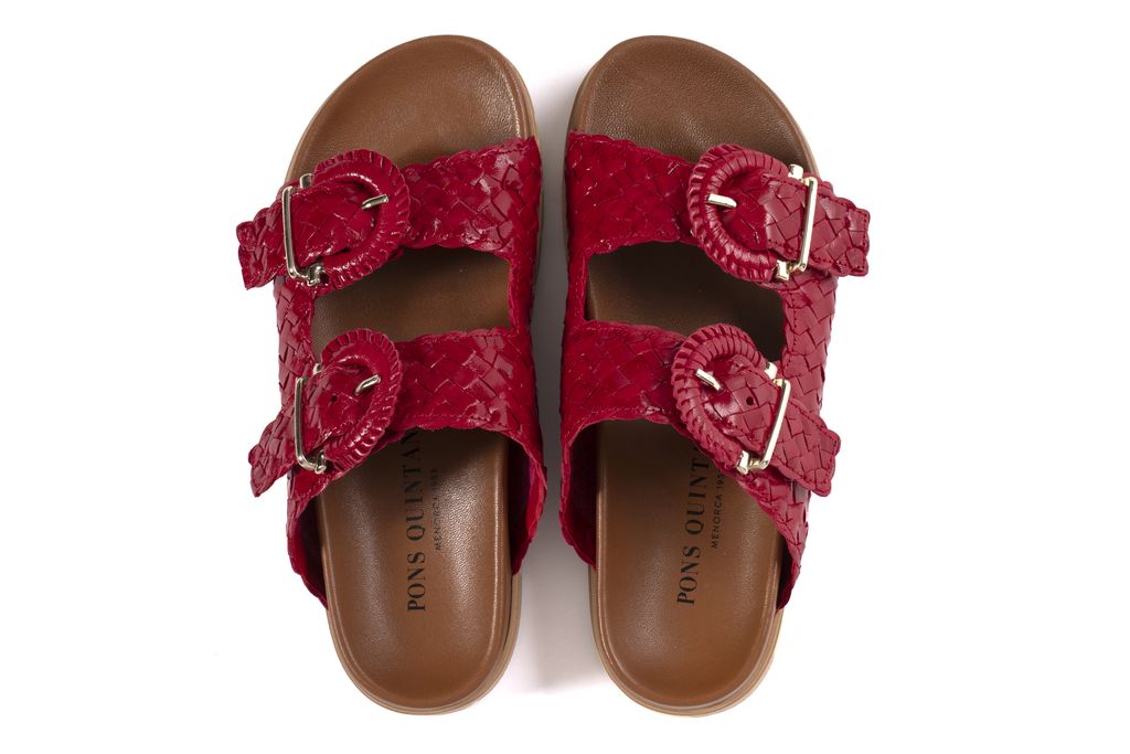 SANDALIA PLANA CAIMAN RUBI