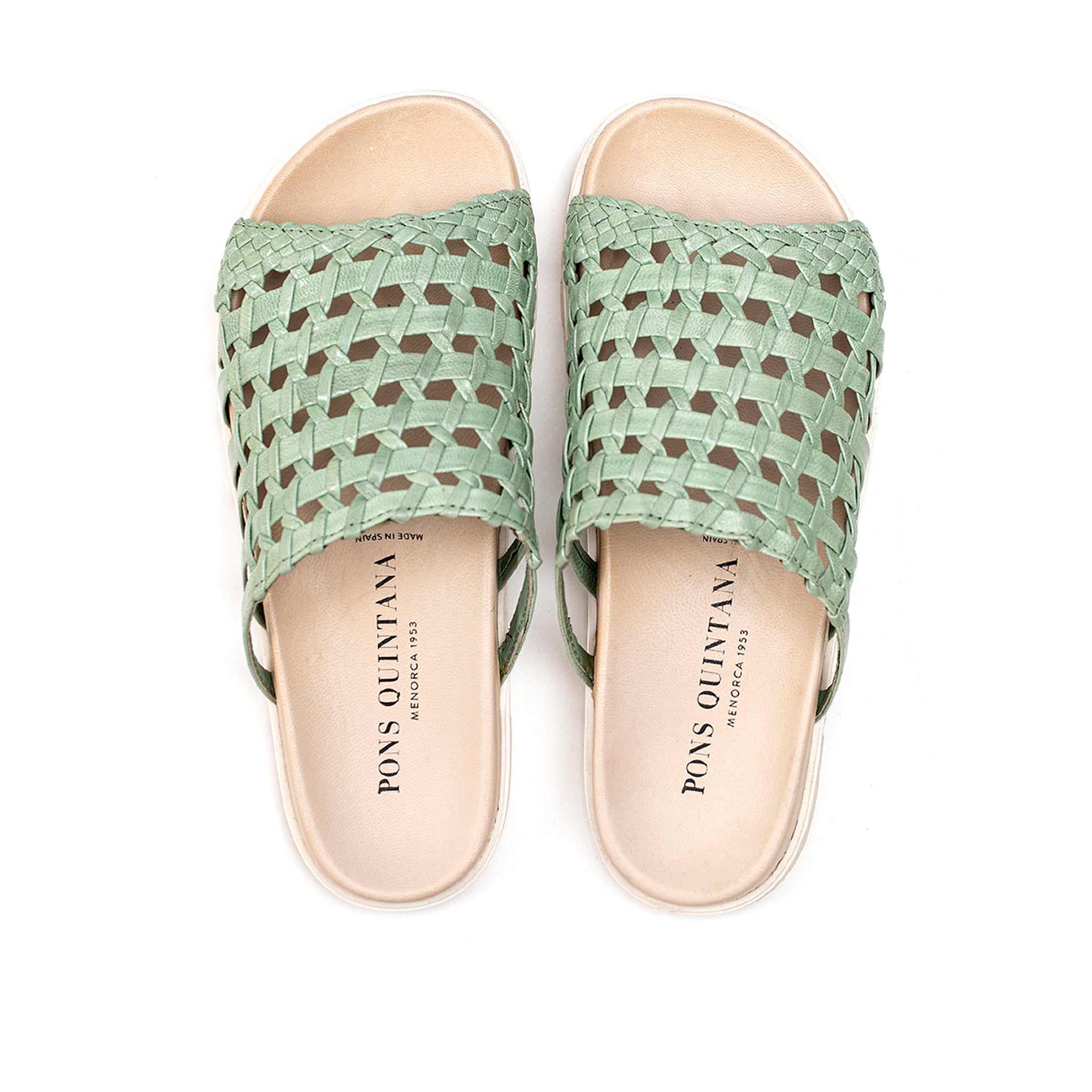 SANDALIA PLANA CAIMAN WET CEDRO