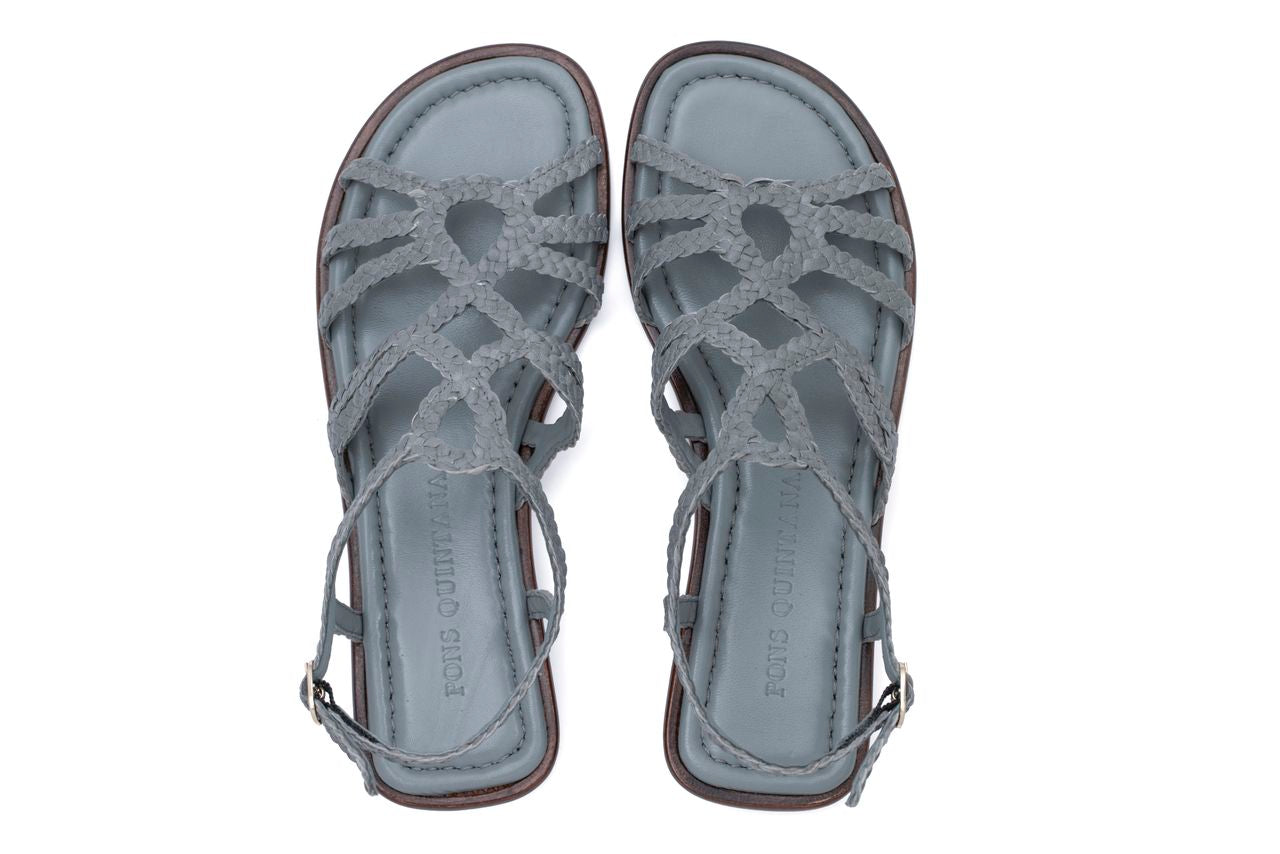 TINA SEAWEED FLAT SANDAL