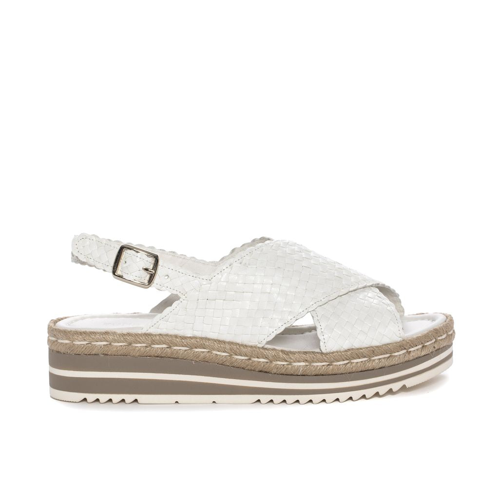 SANDALIA PLATAFORMA MILAN WET MILK