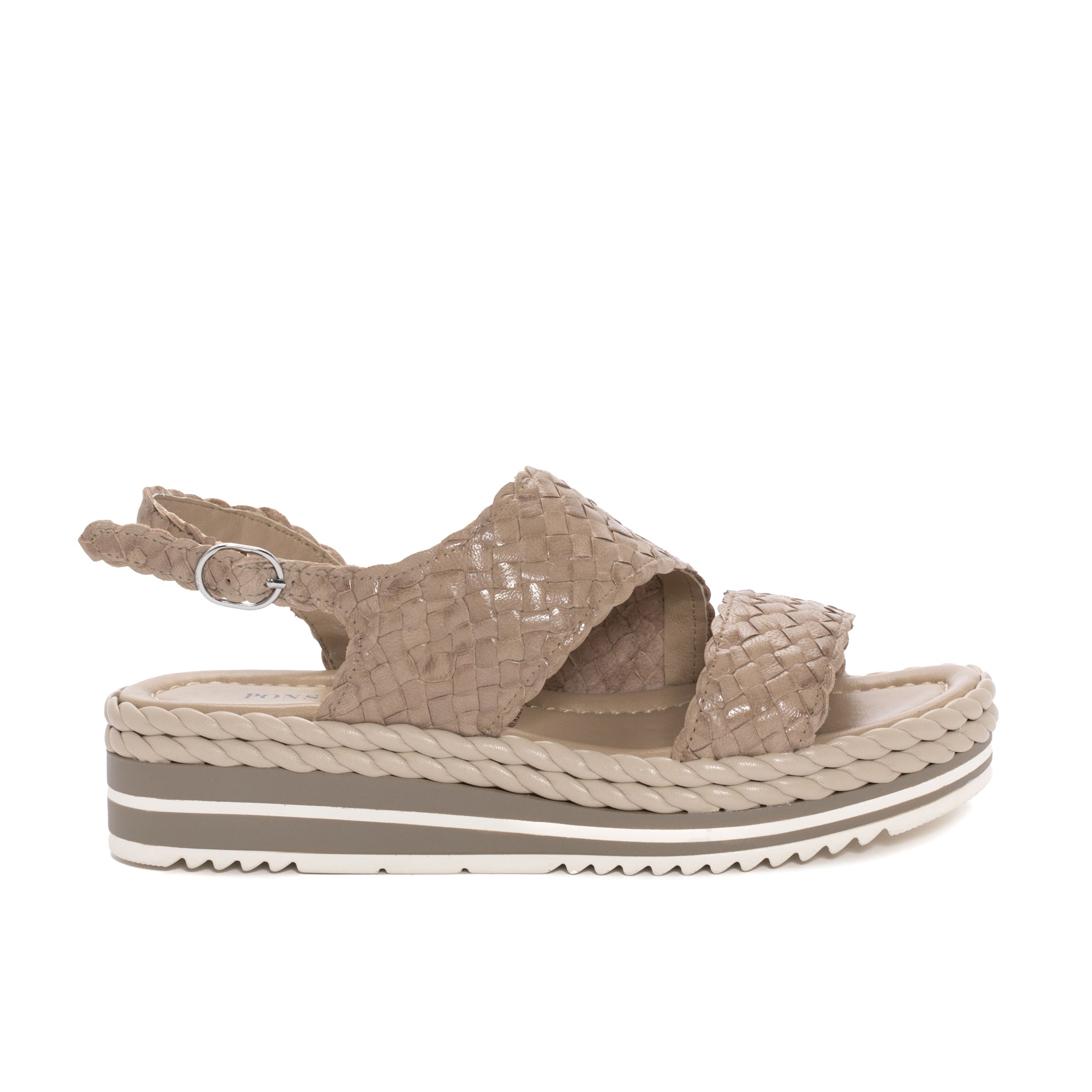 SANDÀLIA PLATAFORMA MILAN TAUPE