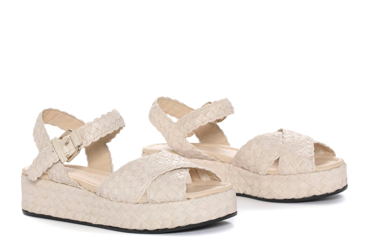 SANDALIA PLATAFORMA FORLI WET SALINAS