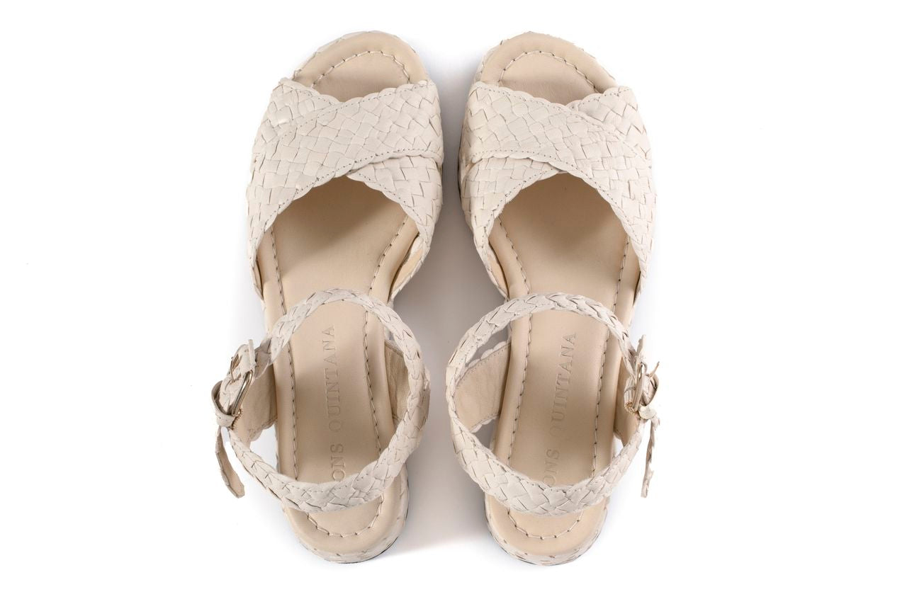 SANDALIA PLATAFORMA FORLI WET SALINAS