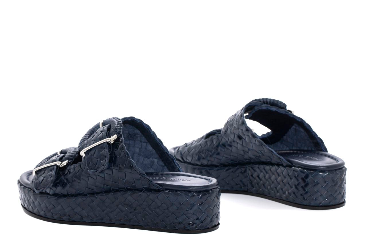 SANDALIA DE PLATAFORMA FORLI AZULON