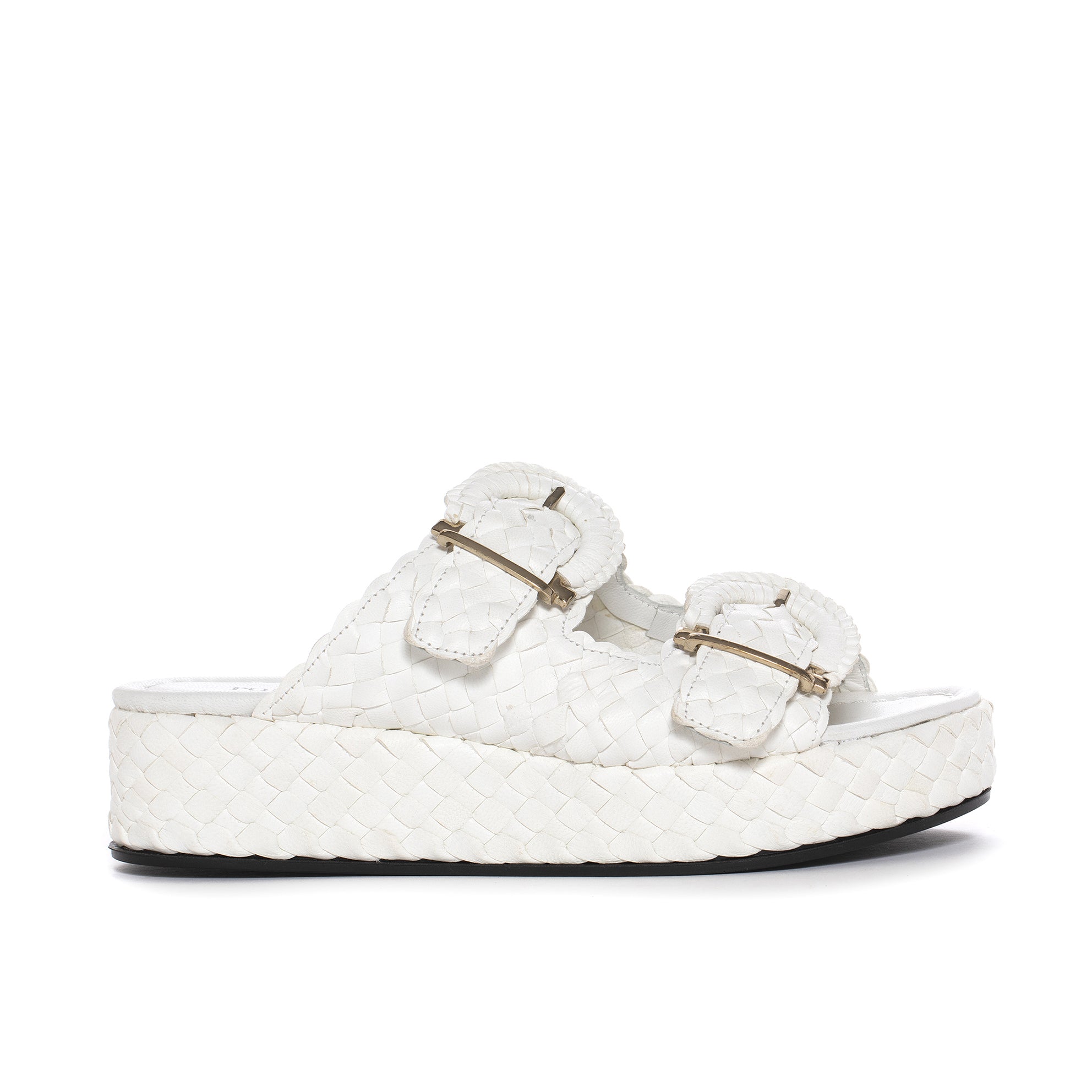 SANDALIA PLATAFORMA FORLI WET MILK