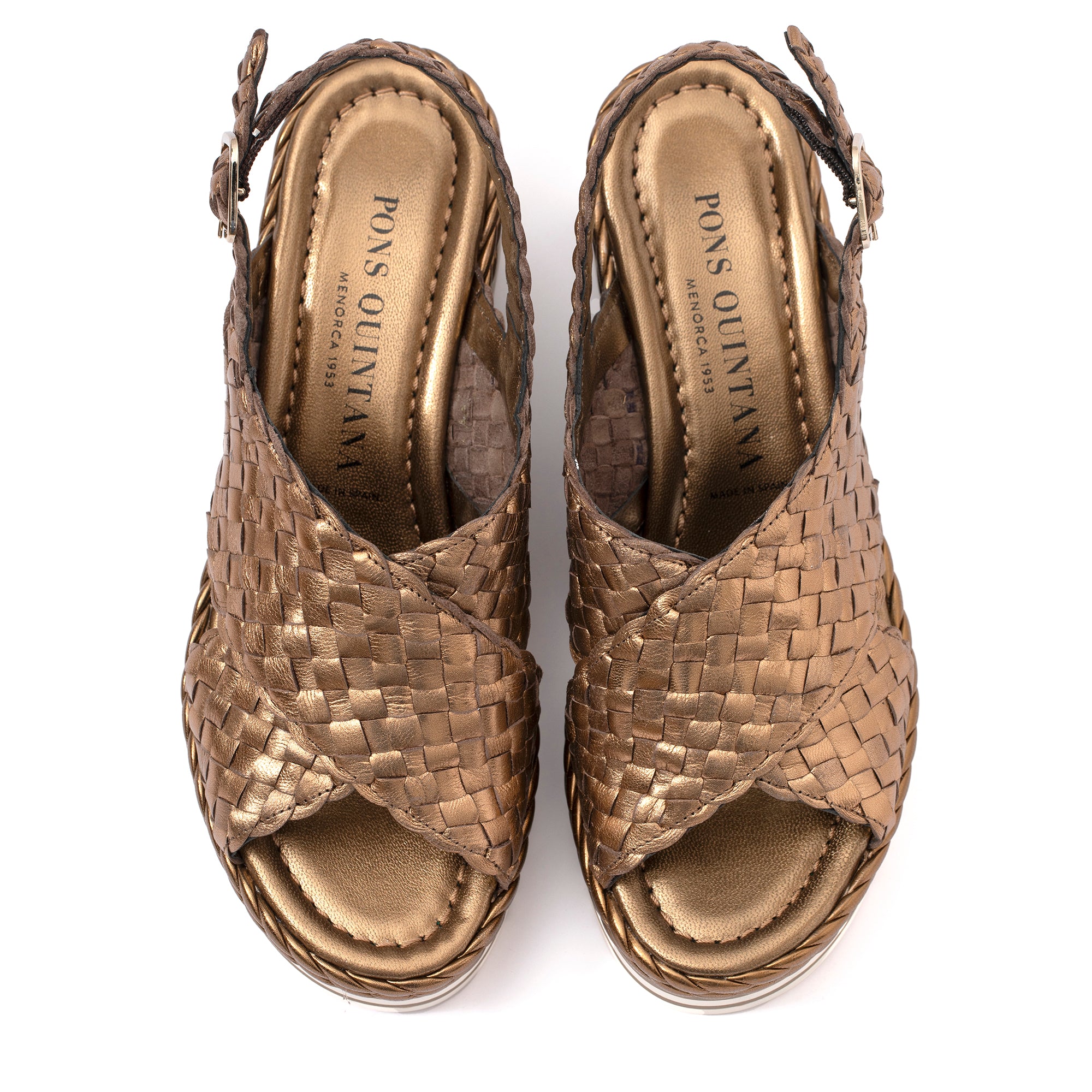 SANDALIA PLATAFORMA PADOVA METAL OASSI