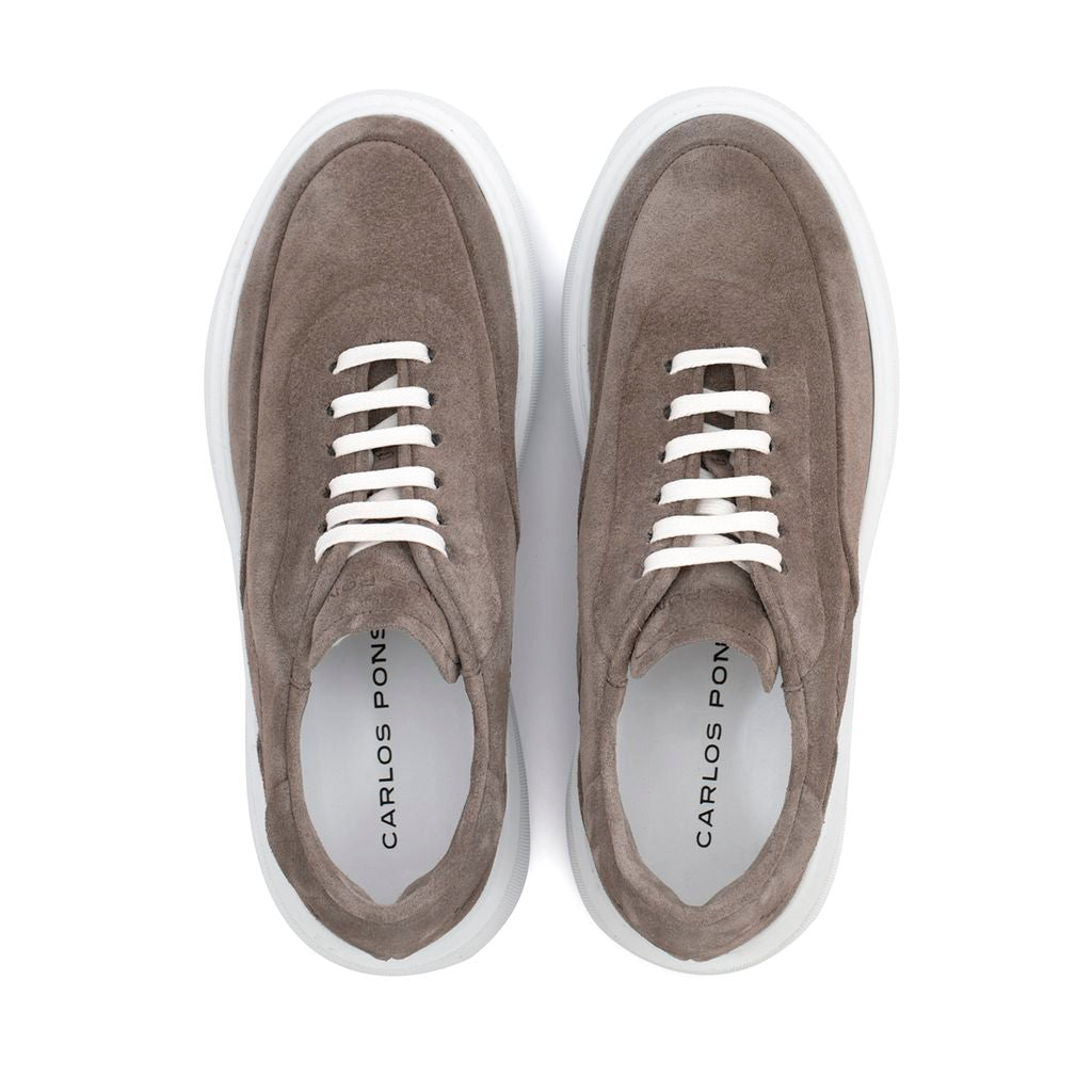 Malaya Velour Grey Sneakers