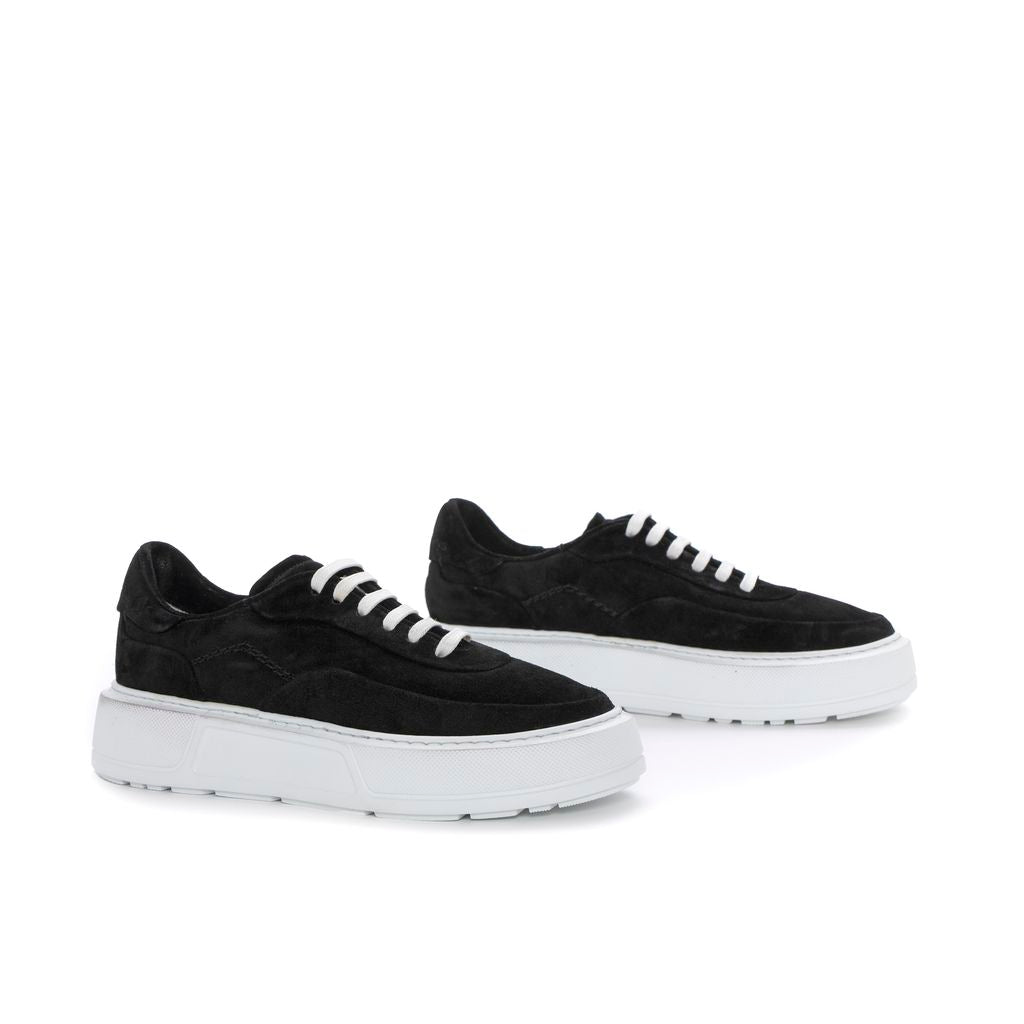 SNEAKER MALAYA VELOUR NEGRO