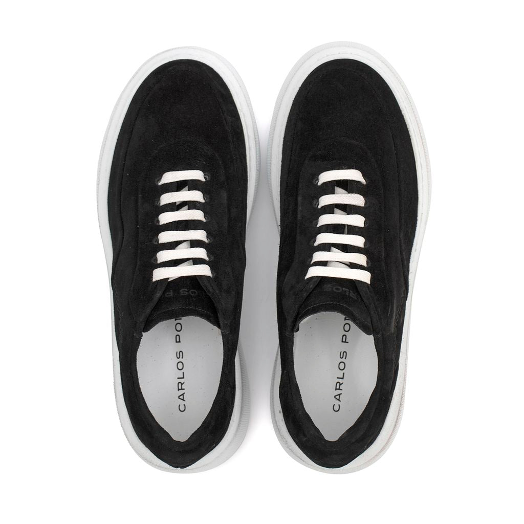 Malaya Velour Black Sneakers