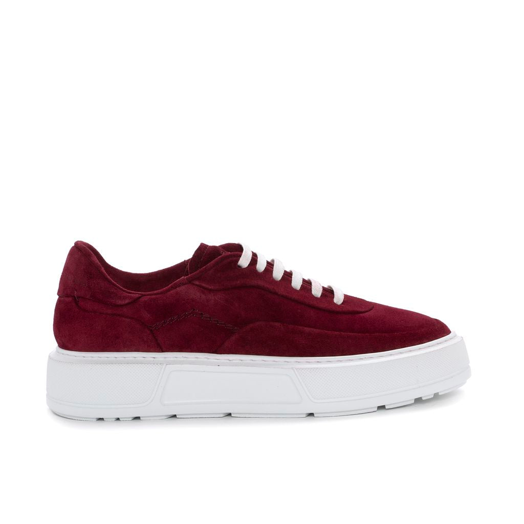 SNEAKER MALAYA VELOUR PRUGNA
