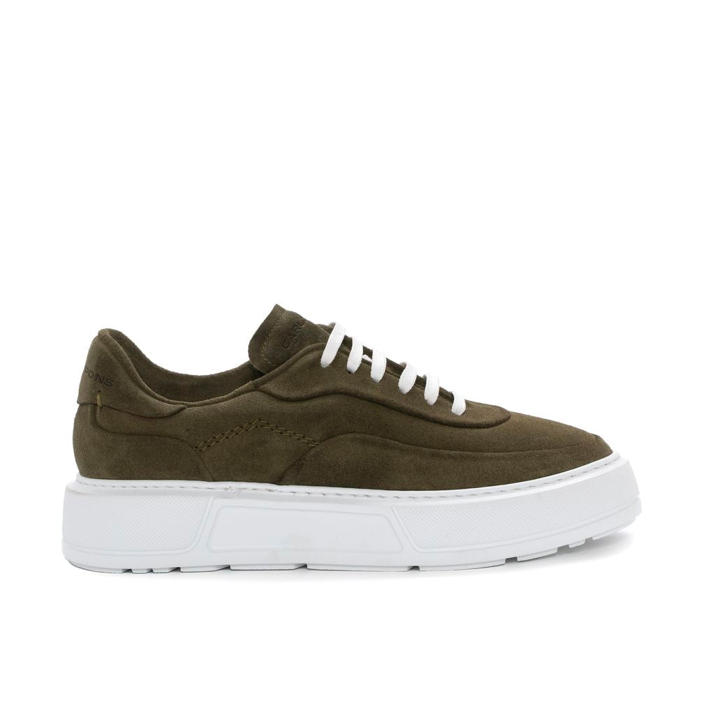 SNEAKER MALAYA VELOUR OLIVA