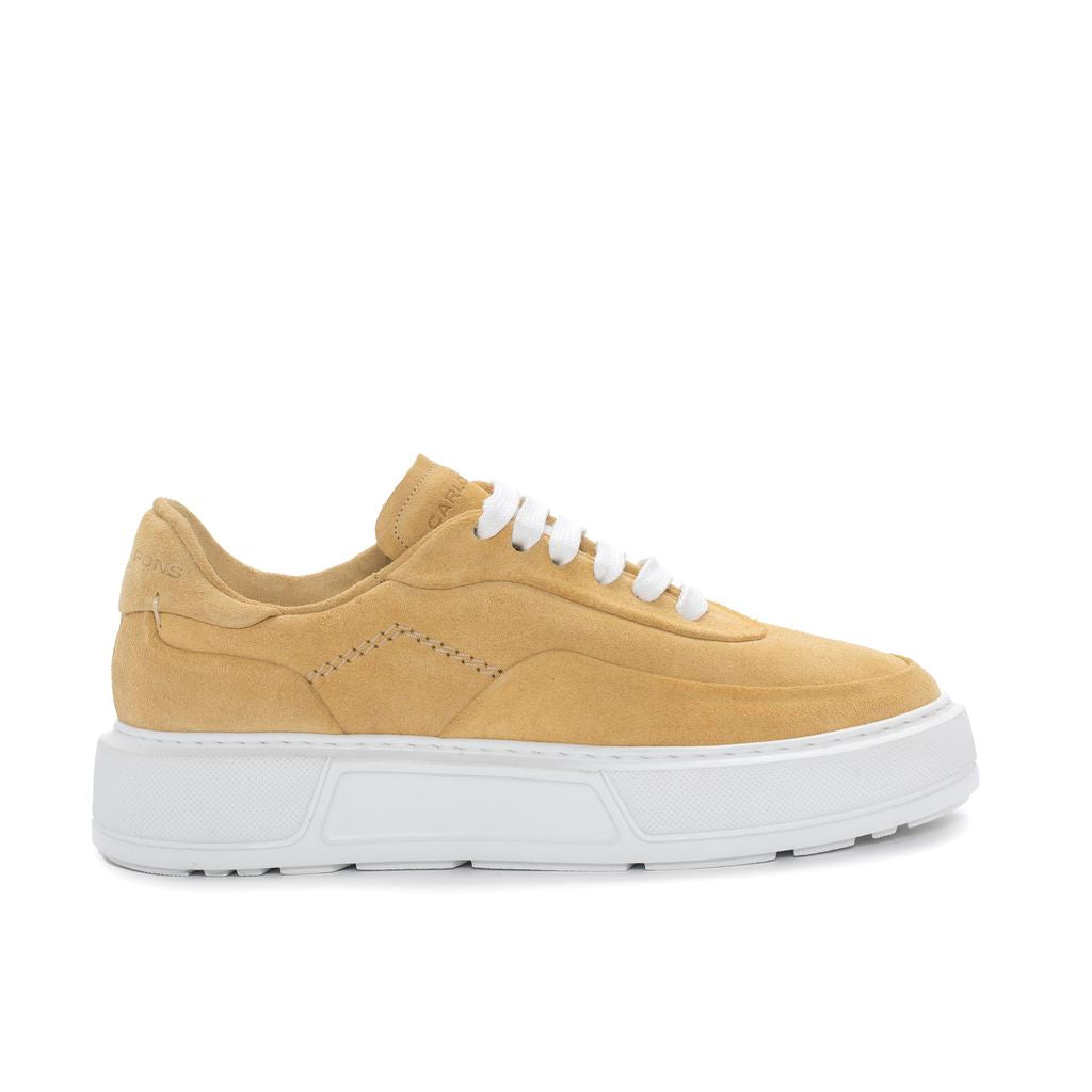 SNEAKER MALAYA VELOUR CAMEL