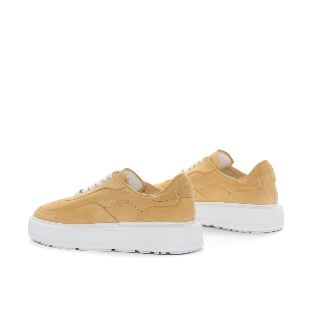 Malaya Velour Camel Sneakers