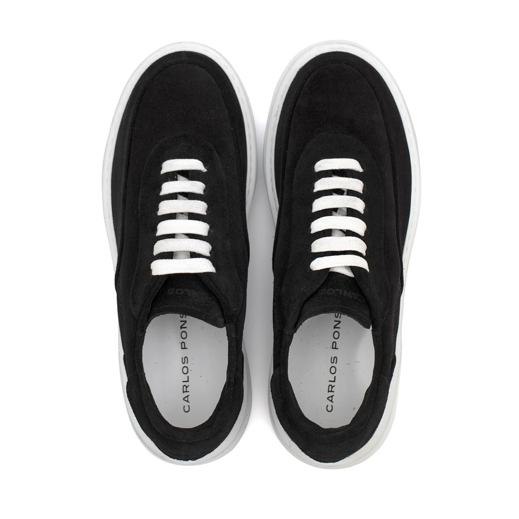 SNEAKER MALAYA VELOUR NEGRO
