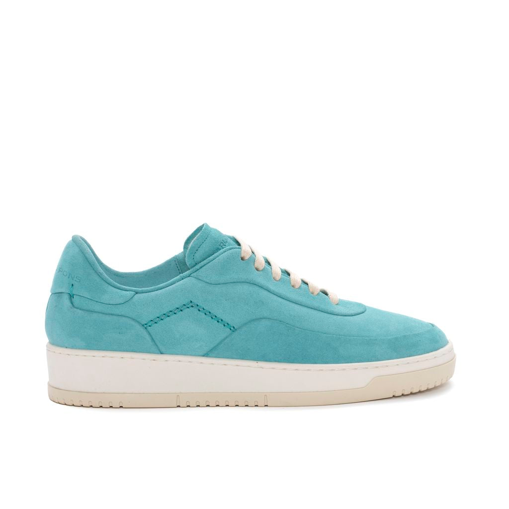 SNEAKER AMBER VELOUR CELESTE