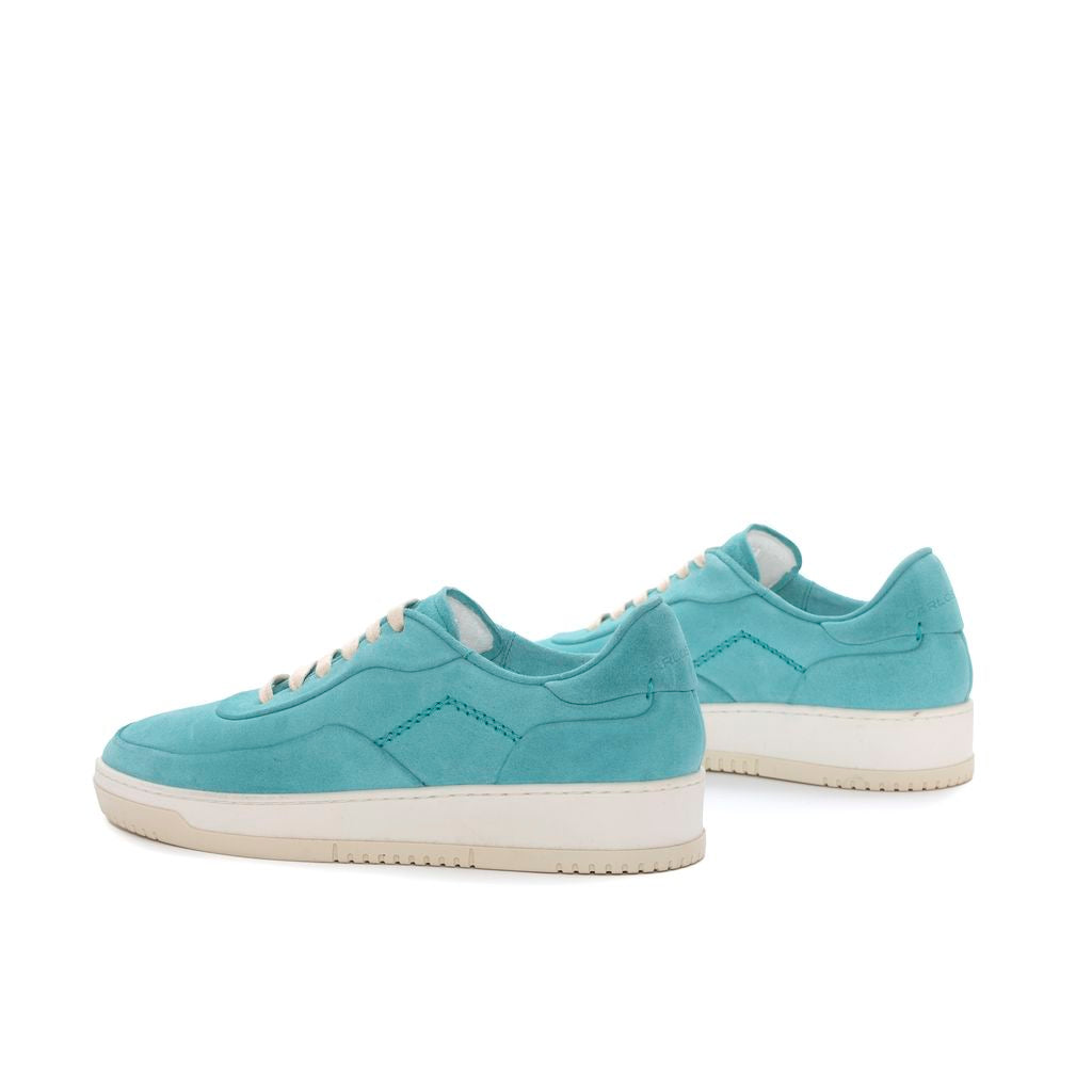 SNEAKER AMBER VELOUR CELESTE