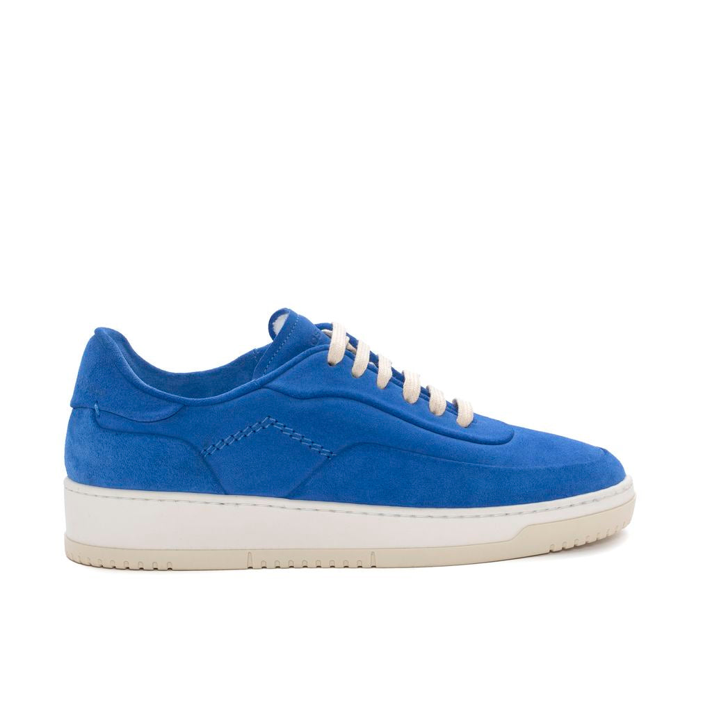 SNEAKER AMBER VELOUR BLUE
