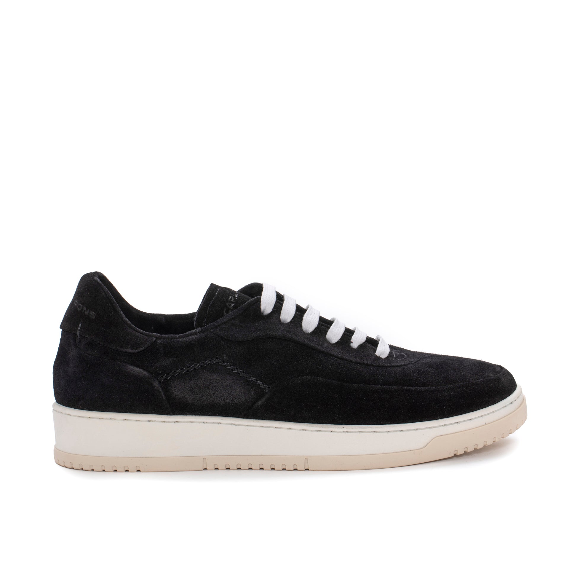 SNEAKER AMBER VELOUR NEGRO