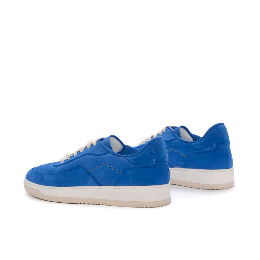 SNEAKER AMBER VELOUR BLUE