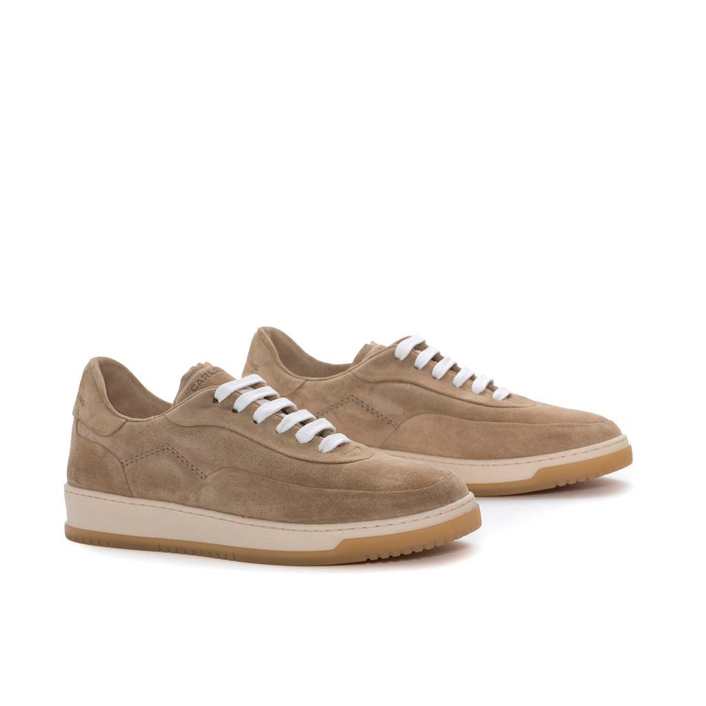 SNEAKER AMBER VELOUR CAMEL