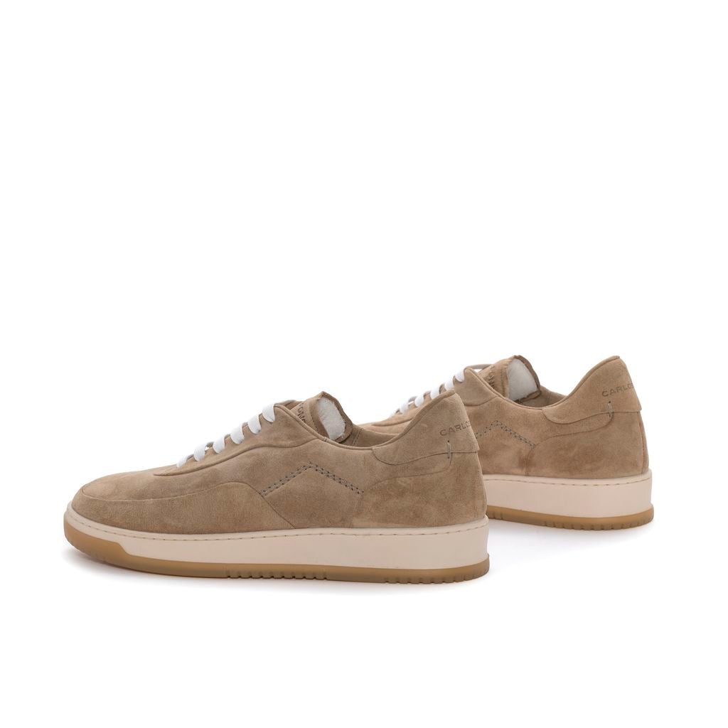 SNEAKER AMBER VELOUR CAMEL