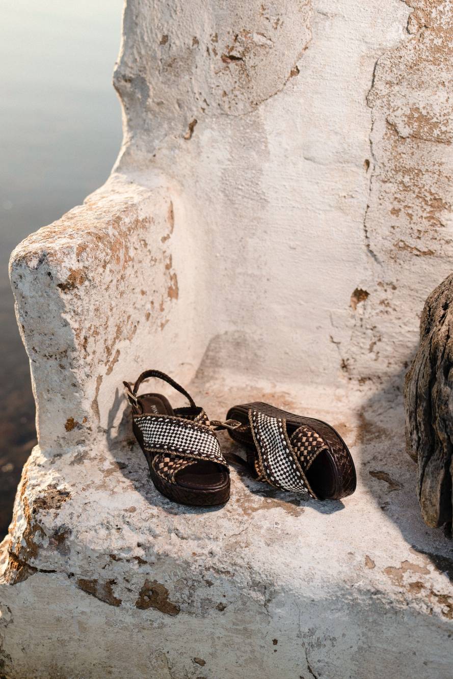 SANDALIA PLATAFORMA FORLI CAFE V193