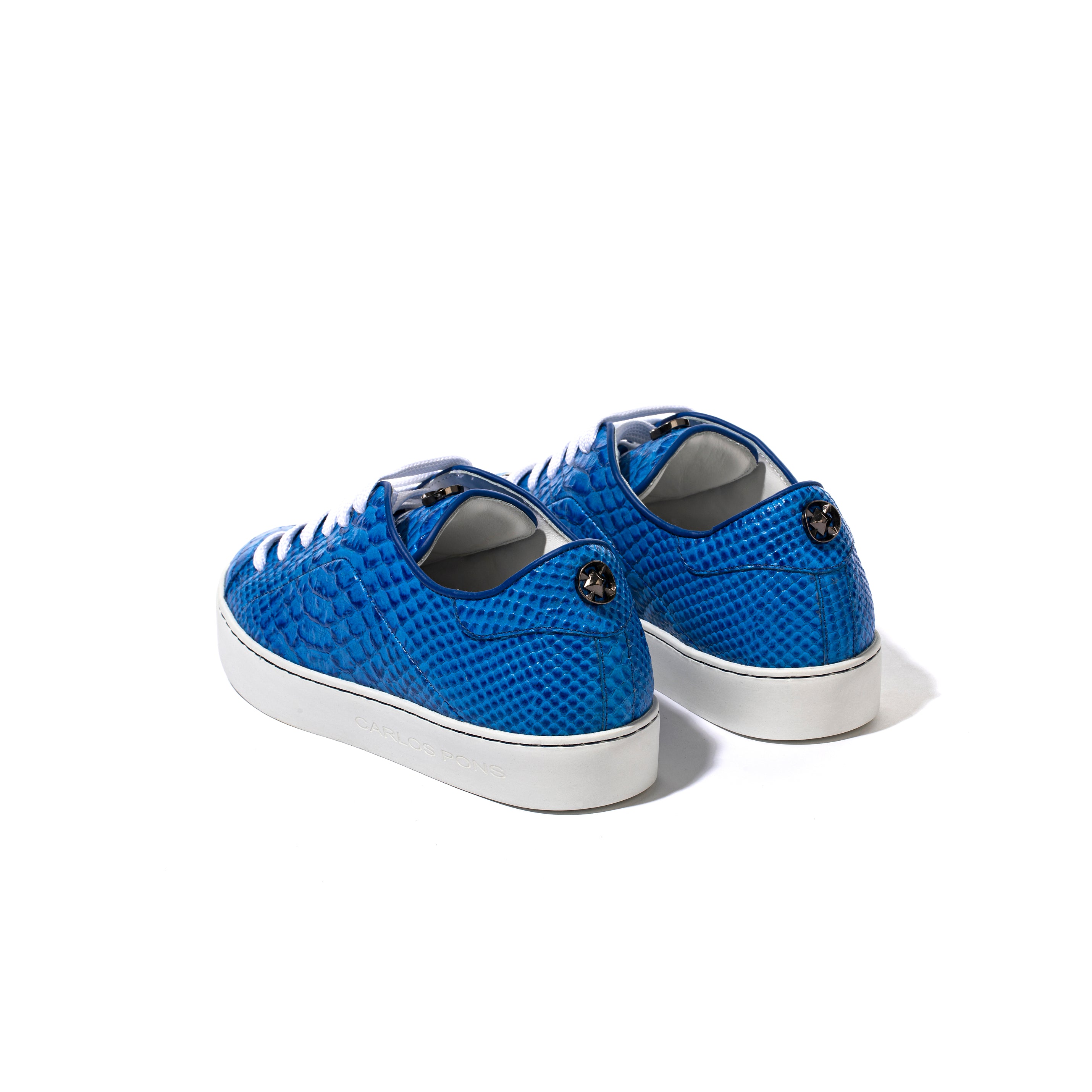 SNEAKER JADE PYTON AZUL