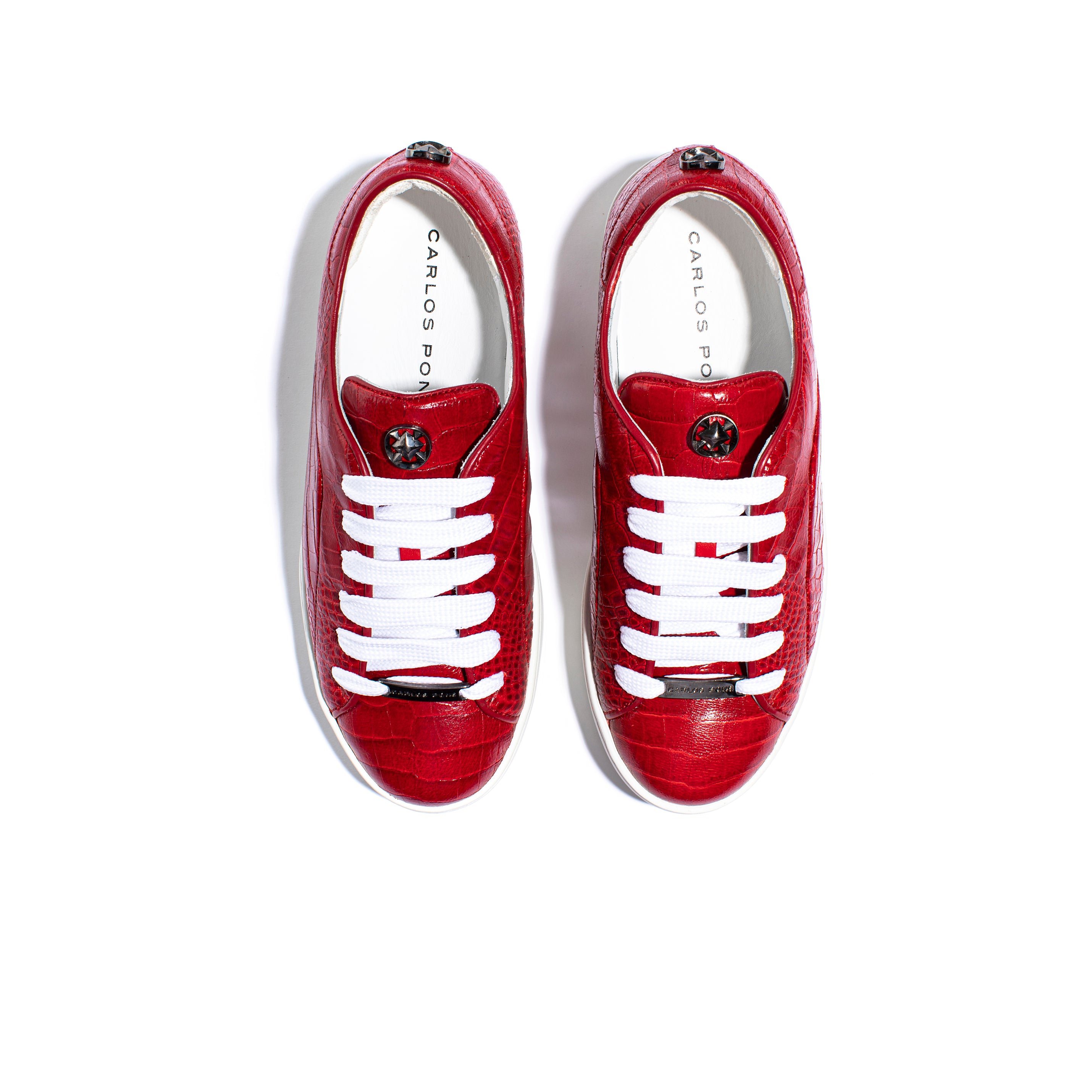 SNEAKER JADE COCCO ROJO