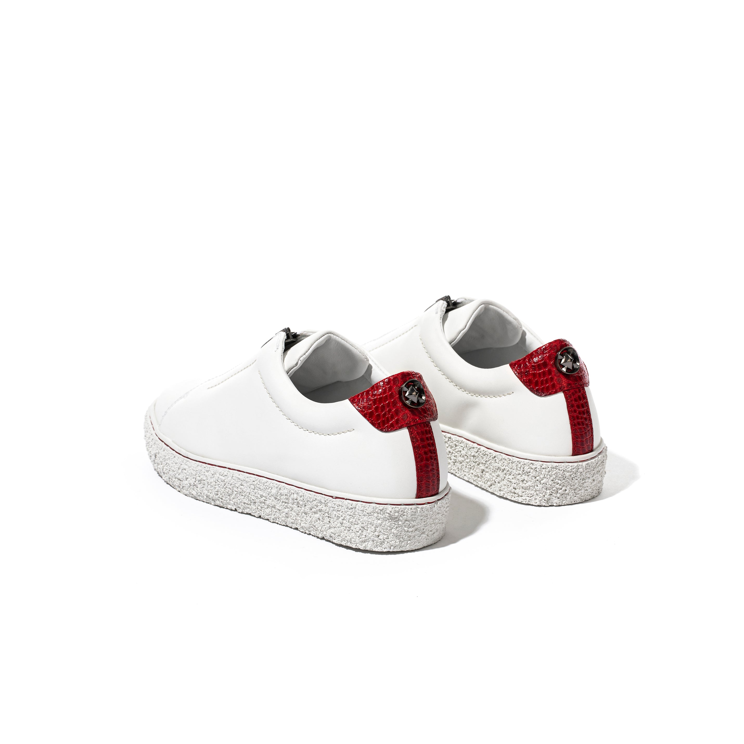 SNEAKER ONIX BLANCO - ROJO