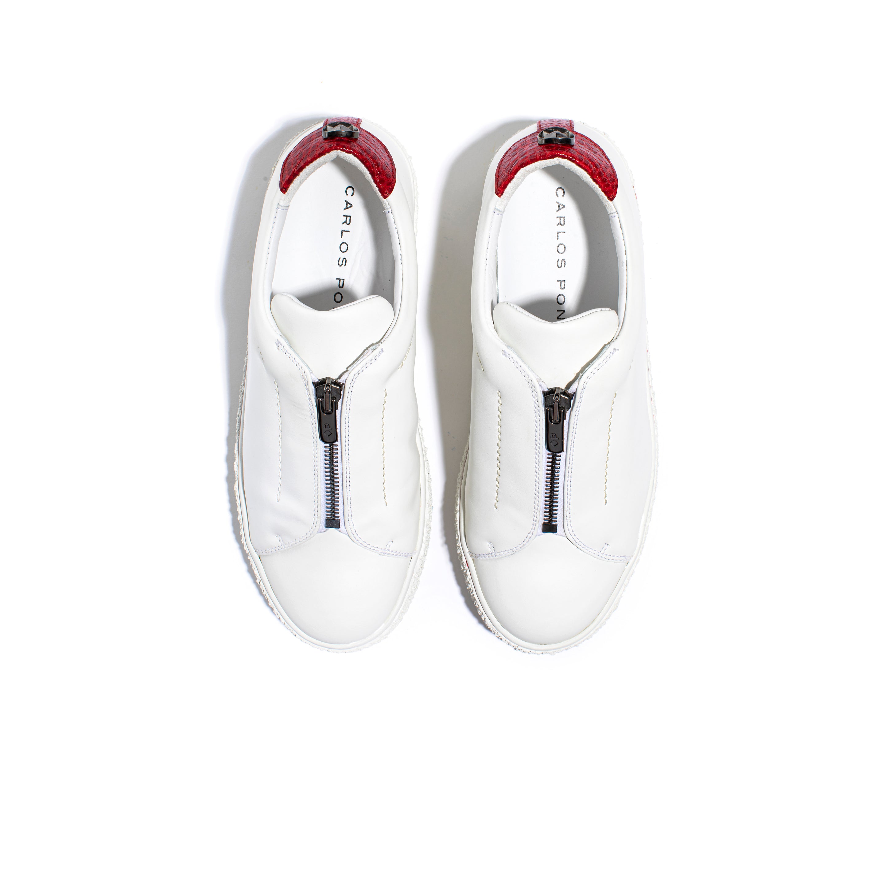 SNEAKER ONIX BLANCO - ROJO