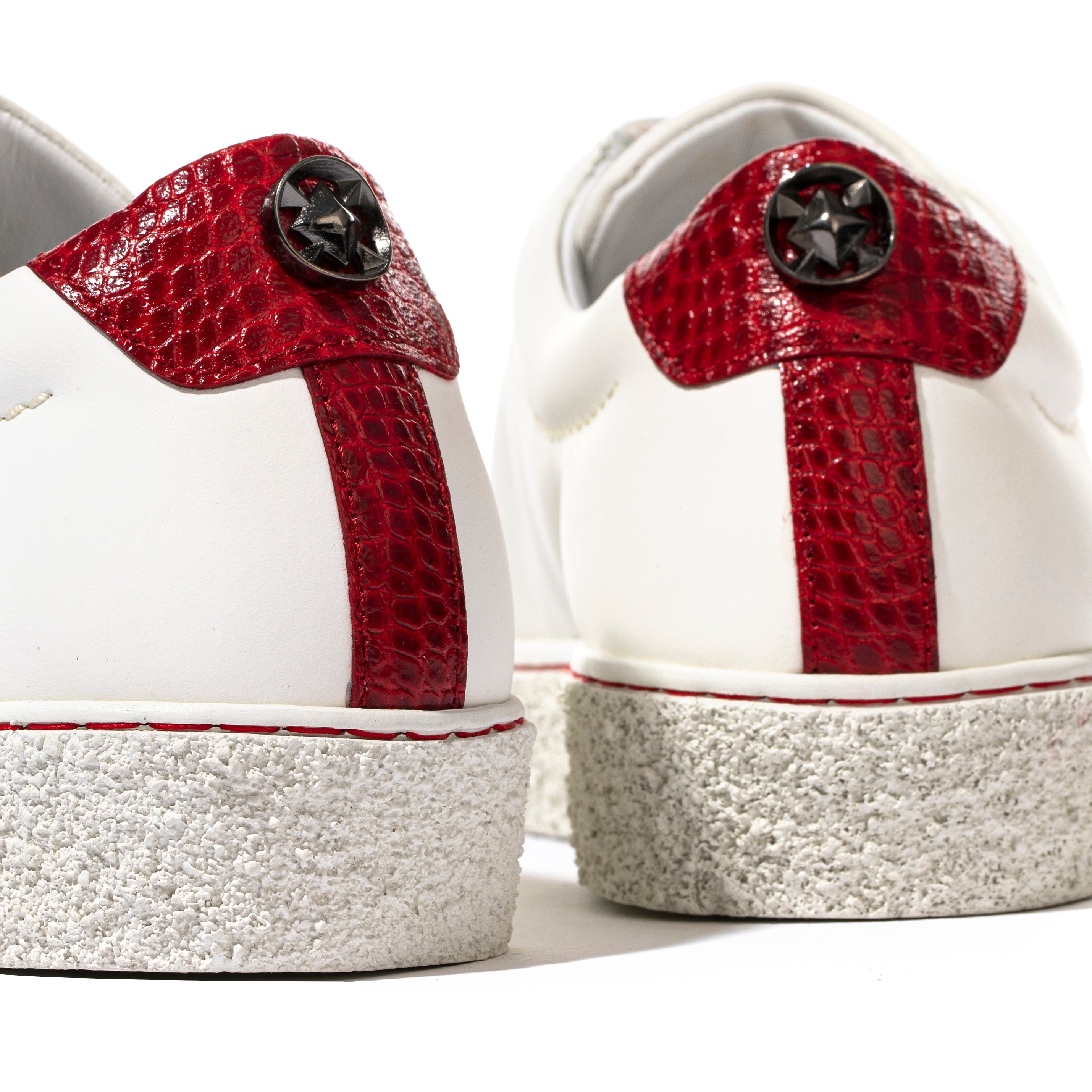 SNEAKER ONIX BLANCO - ROJO