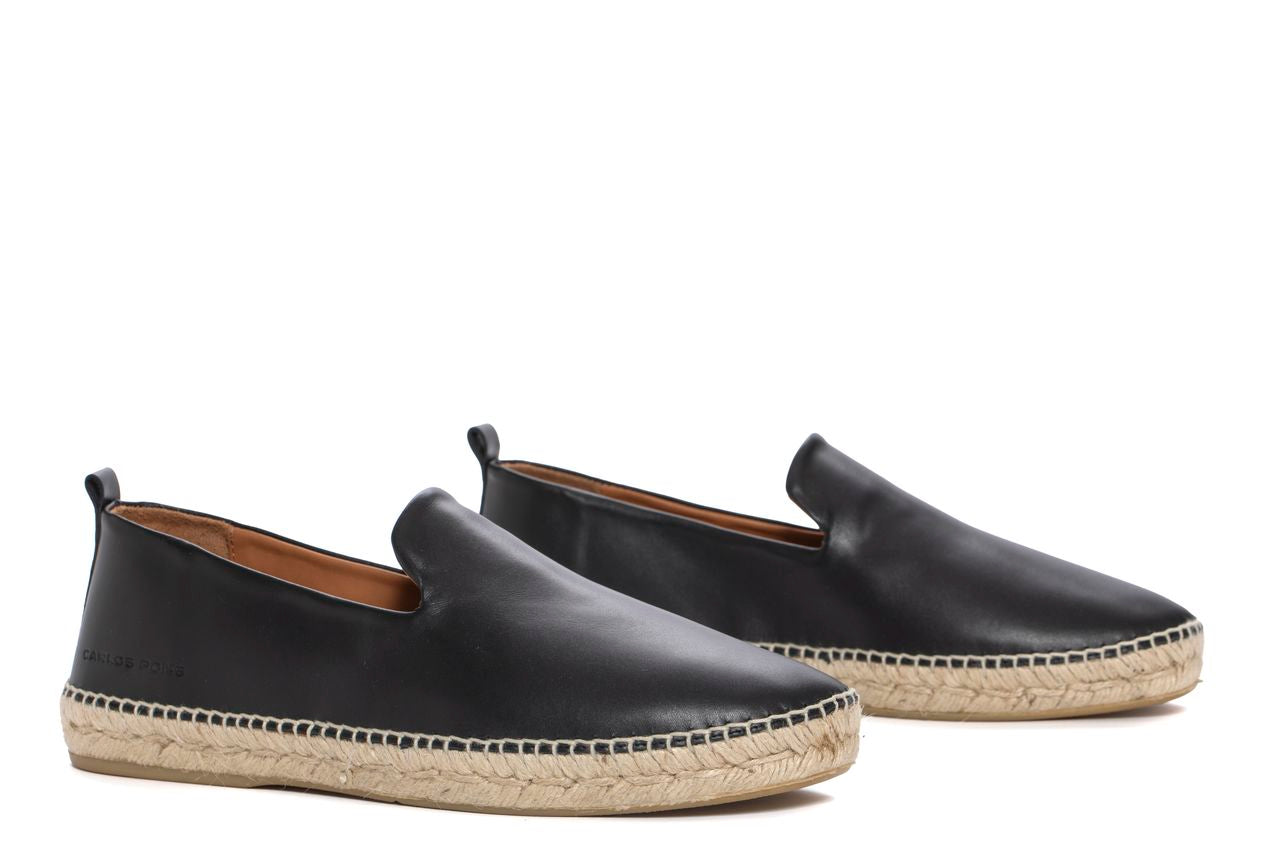 ALPARGATA OPALO NAPA NEGRO