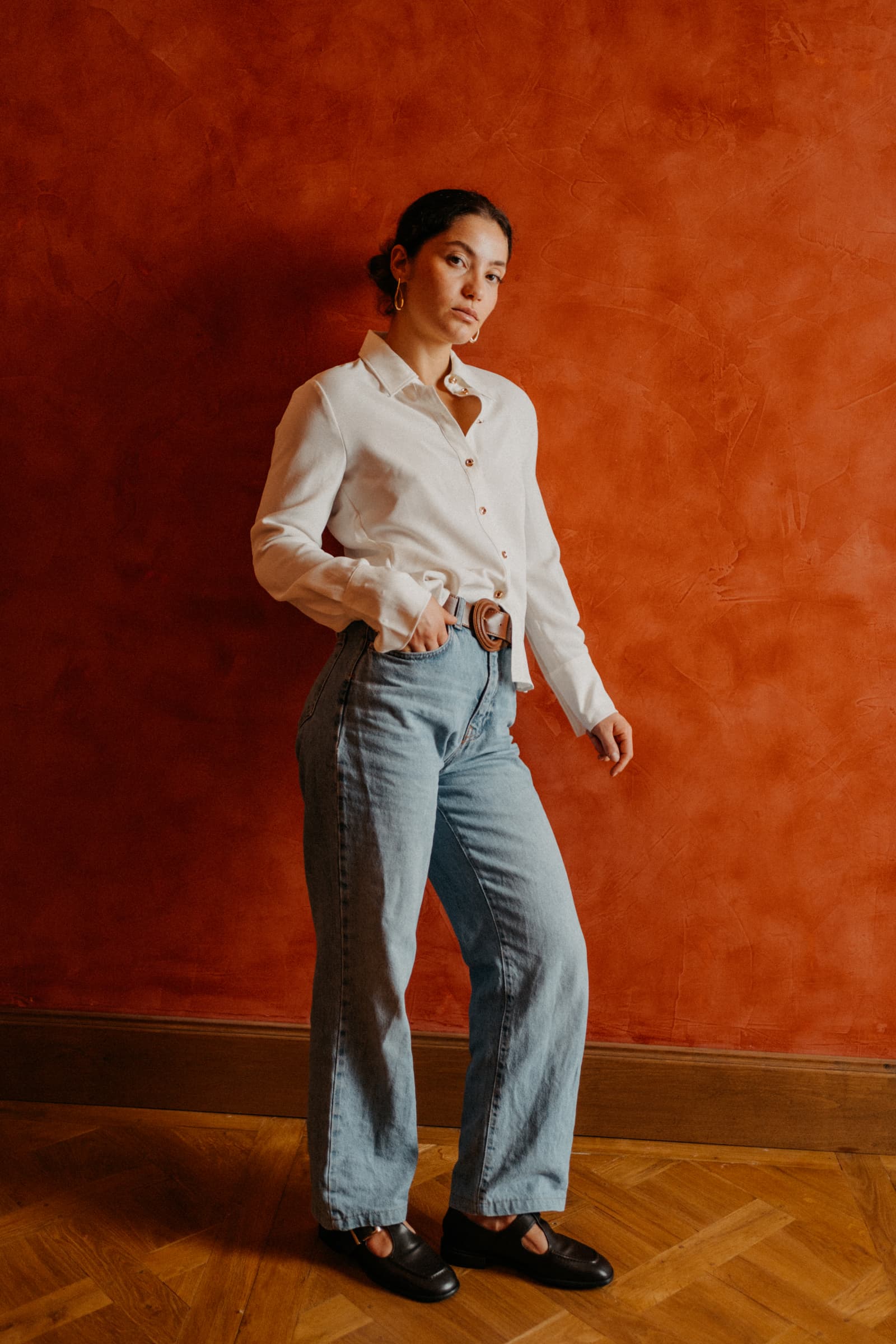 MOLLY BABY CALF EXPRESS FLAT SHOE