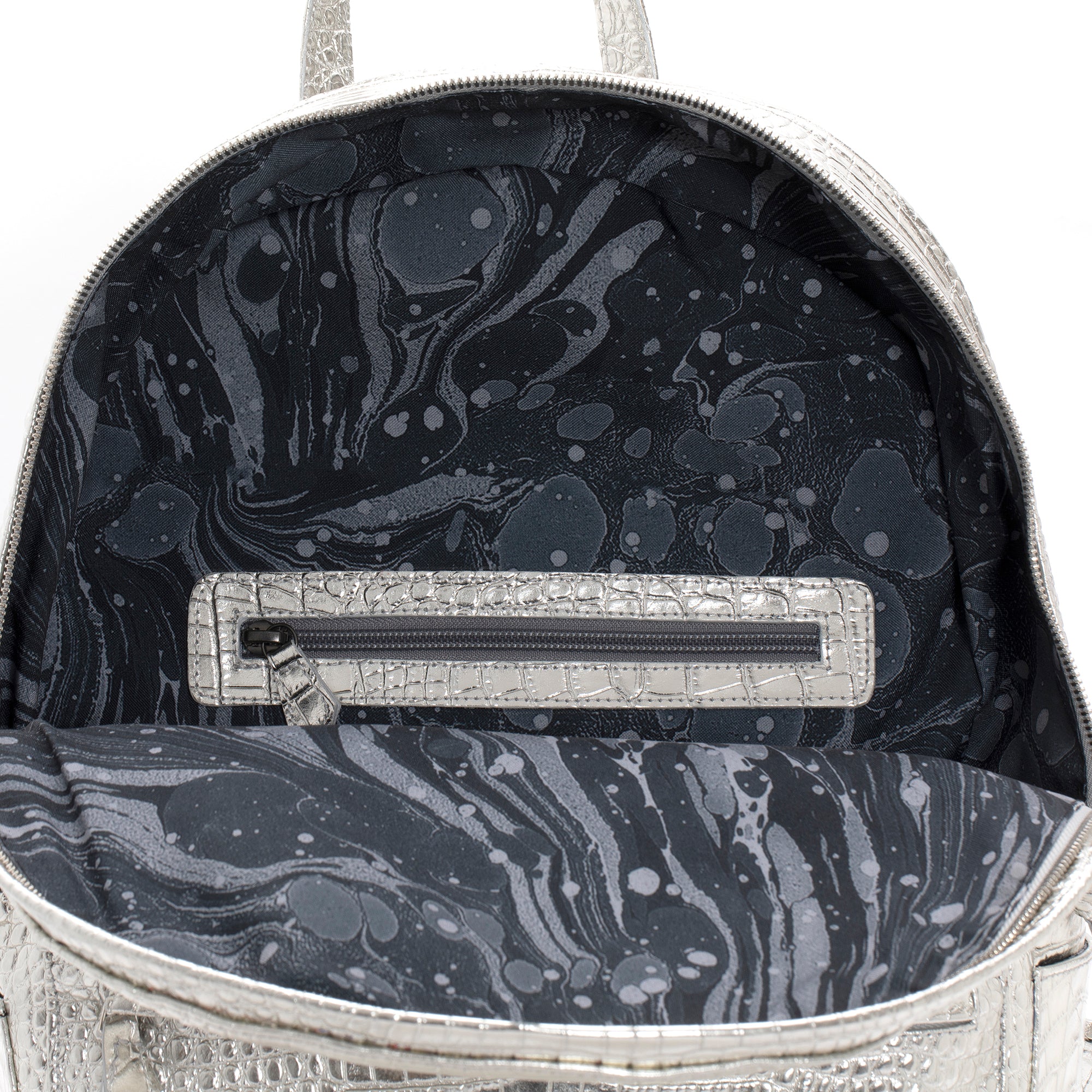 V144 COCCO SILVER BACKPACK