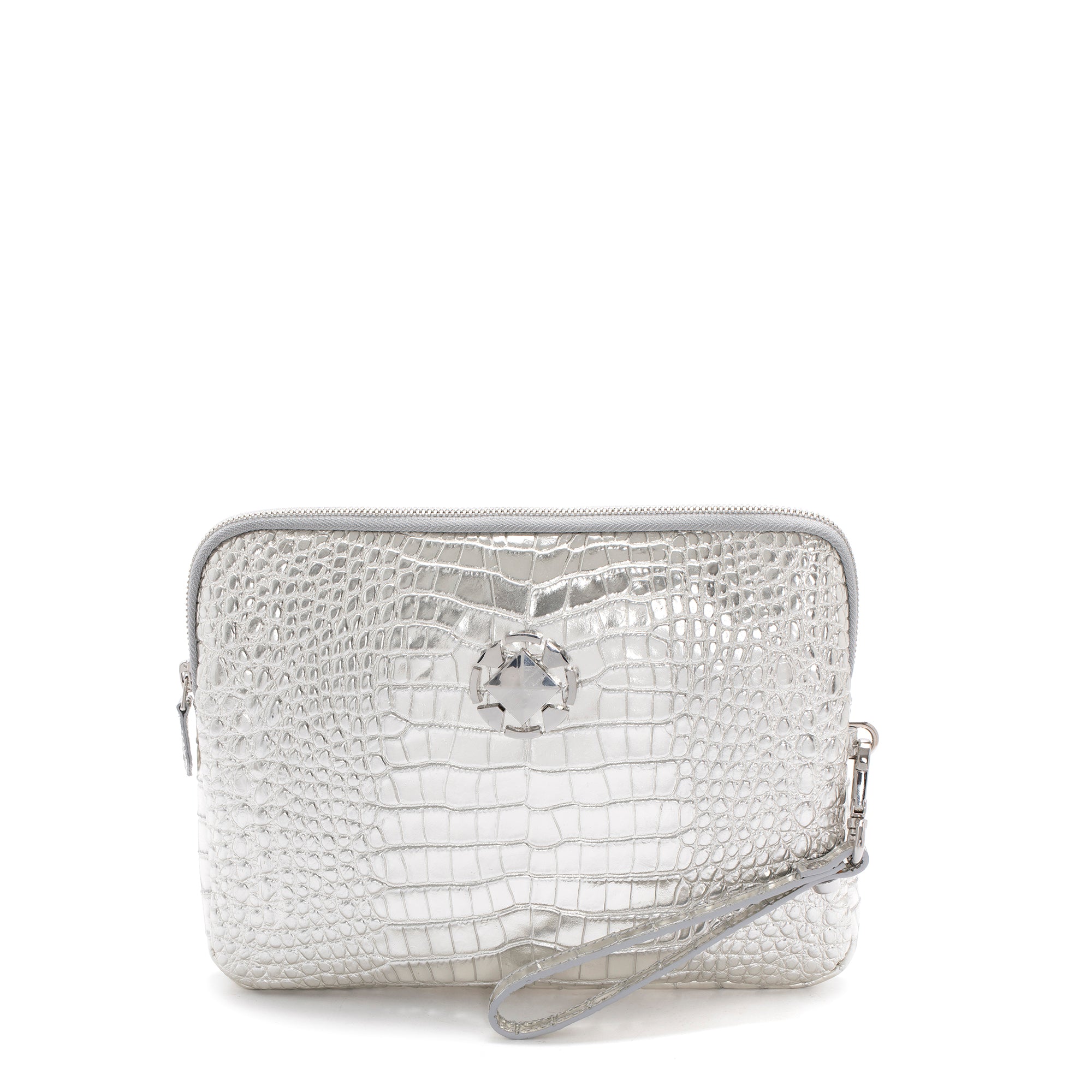 CARTERA DE MANO V146 COCCO SILVER