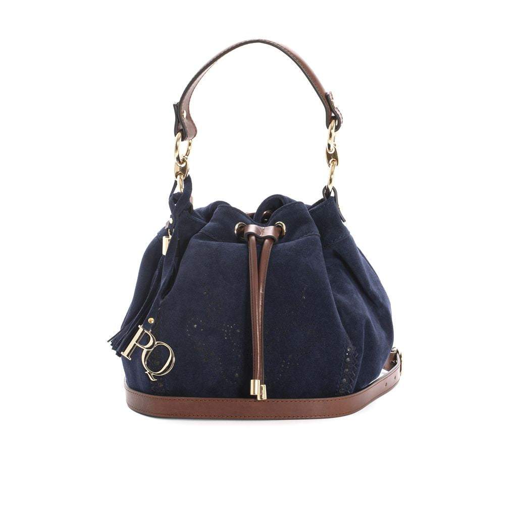 BOLSO DE MANO V171 VELOUR OCEANO