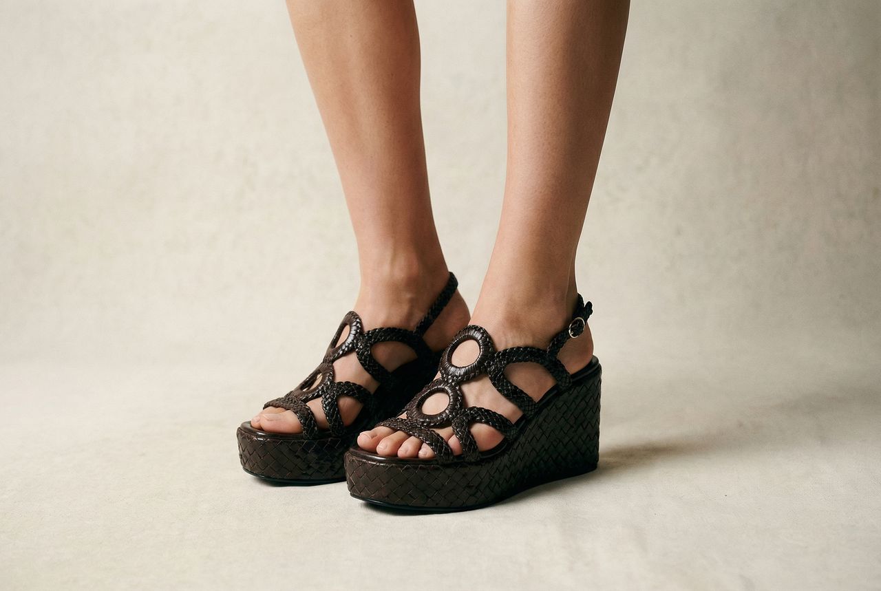 SANDALIA PLATAFORMA ANKARA CAFE