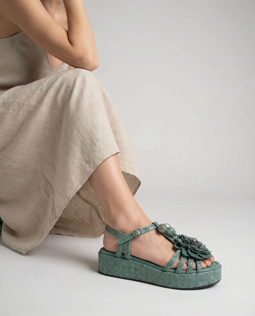 SANDALIA PLATAFORMA FORLI PETROL