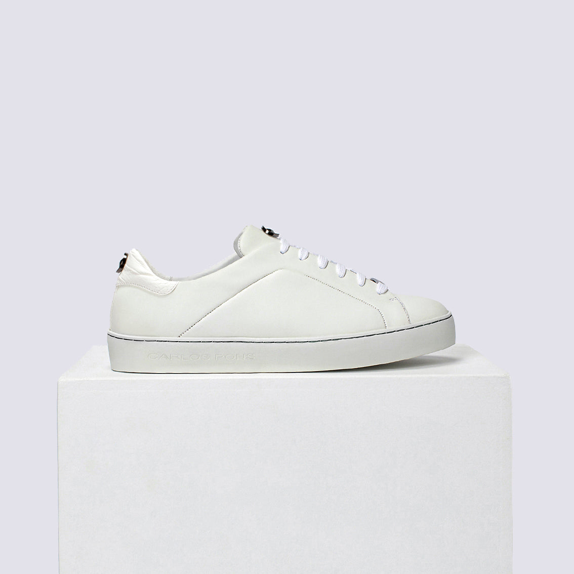 SNEAKER JADE NAPA BLANCO + COCCO BLANCO