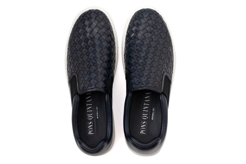 ZAPATO DEPORTIVO M001 TRENZADO MARINO