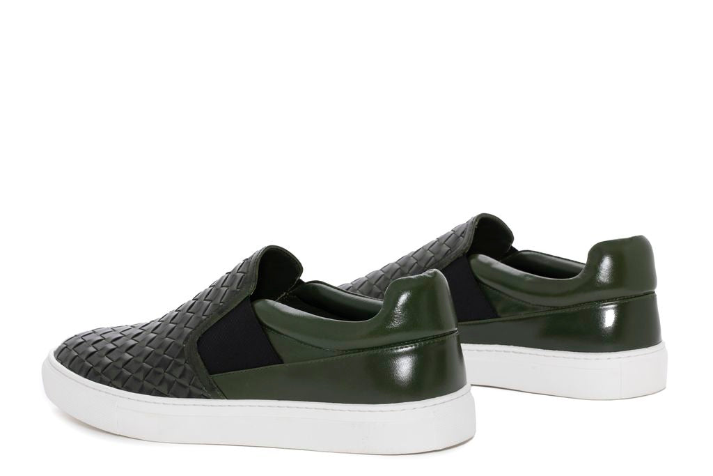 ZAPATO DEPORTIVO M001 TRENZADO VERDE