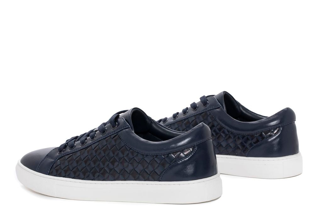 SPORTS SHOE M002 NAVY BRAIDED
