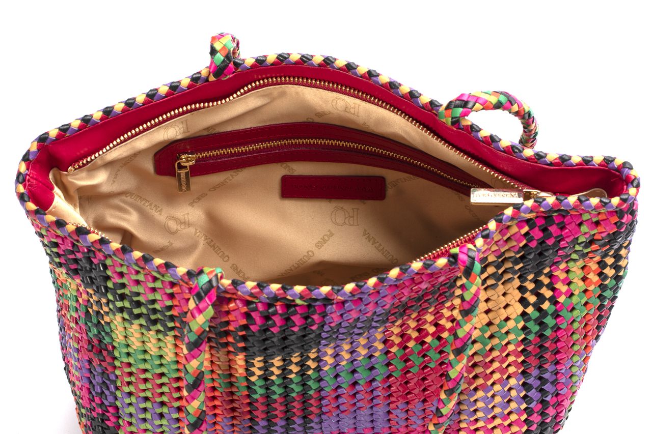 BOLSO DE HOMBRO V077 MULTICOLOR