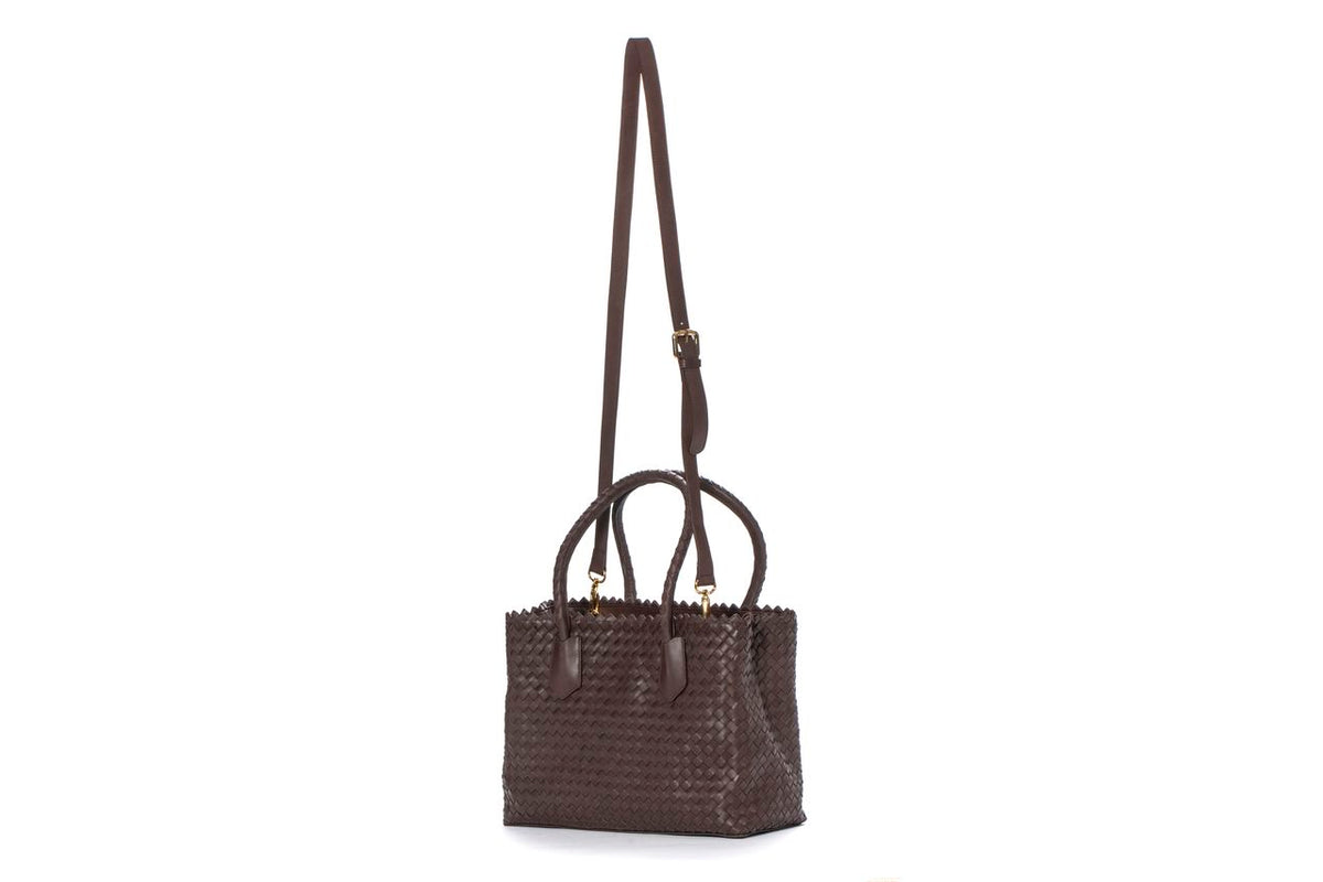 SHOULDER BAG V090 COFFEE