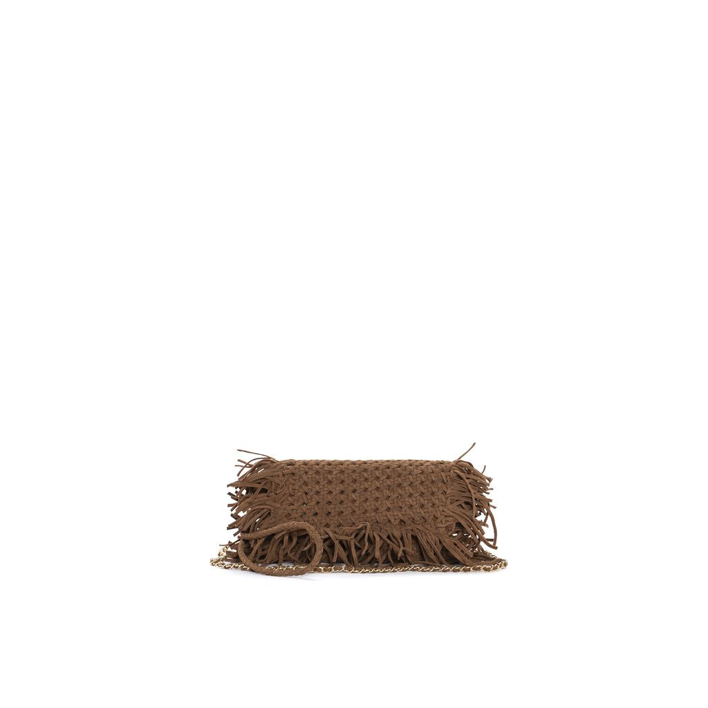MINI TOP HANDLE BAG V153 TOFFEE