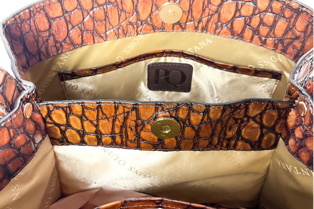 BOLSO DE MANO V182 COCCO CUERO