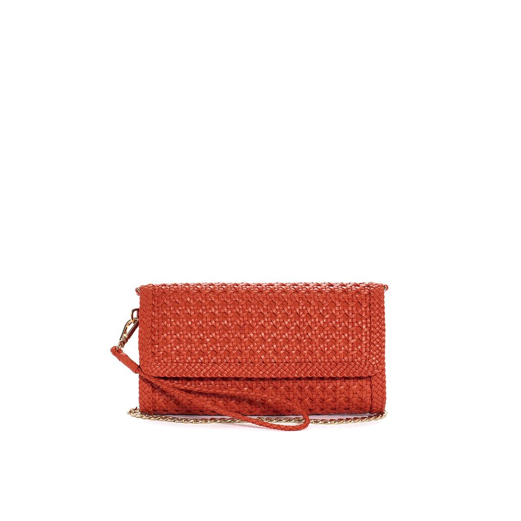 BOLSO DE MANO MINI V202 MANDARINA