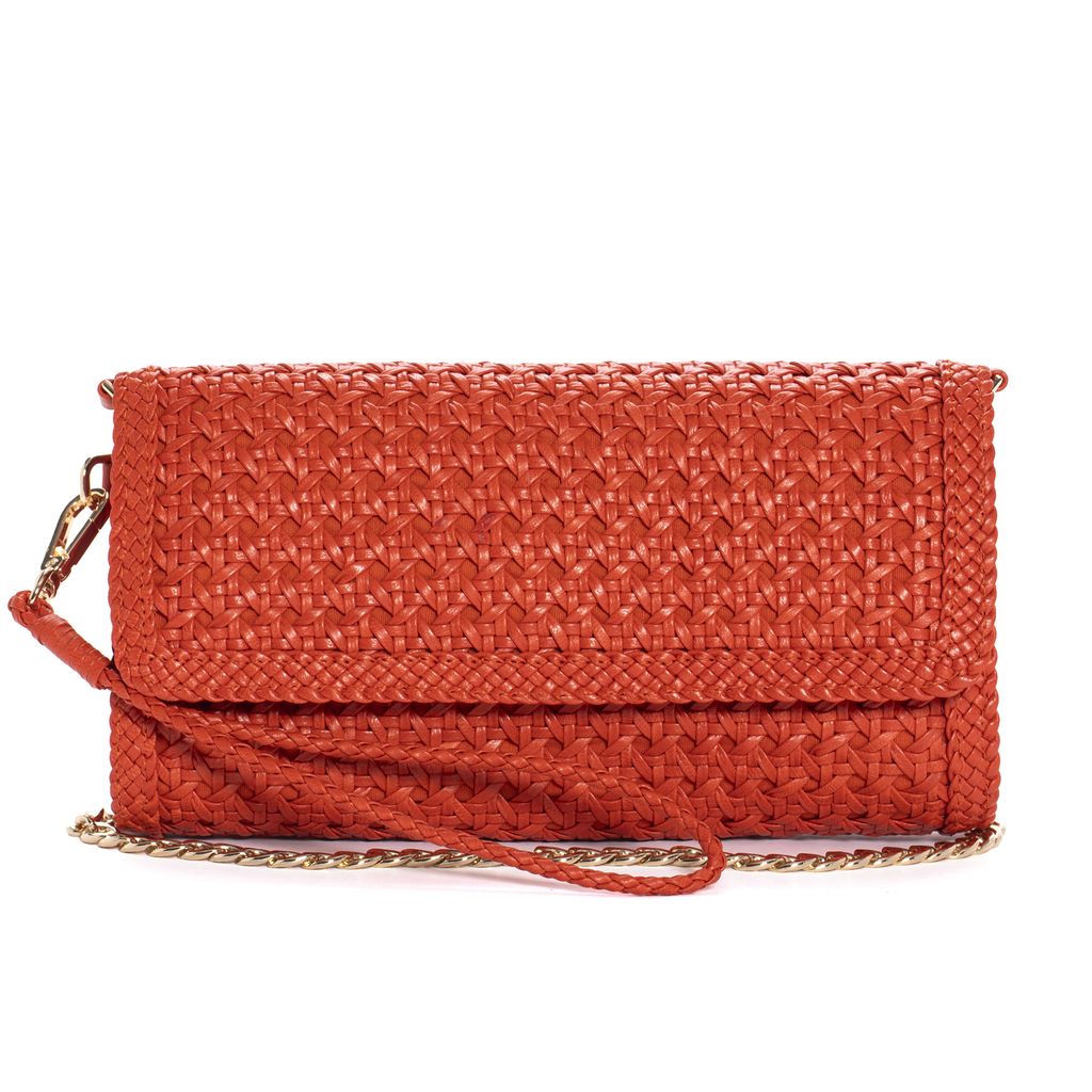 BOLSO DE MANO MINI V202 MANDARINA